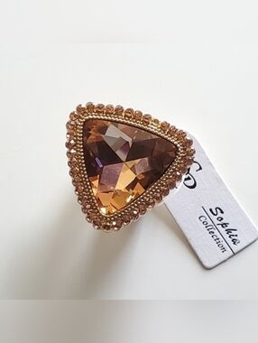 Sophia Collection - Rhinestone Stretch Ring